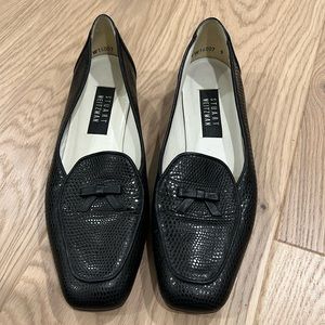Vintage Stuart Weitzman black loafers size 9